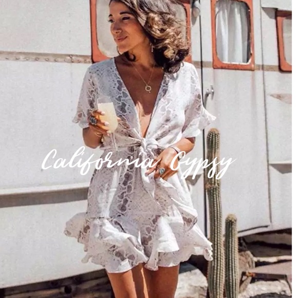 CALIFORNIA GYPSY Dresses & Skirts - Snakeskin Western Boho Dress
